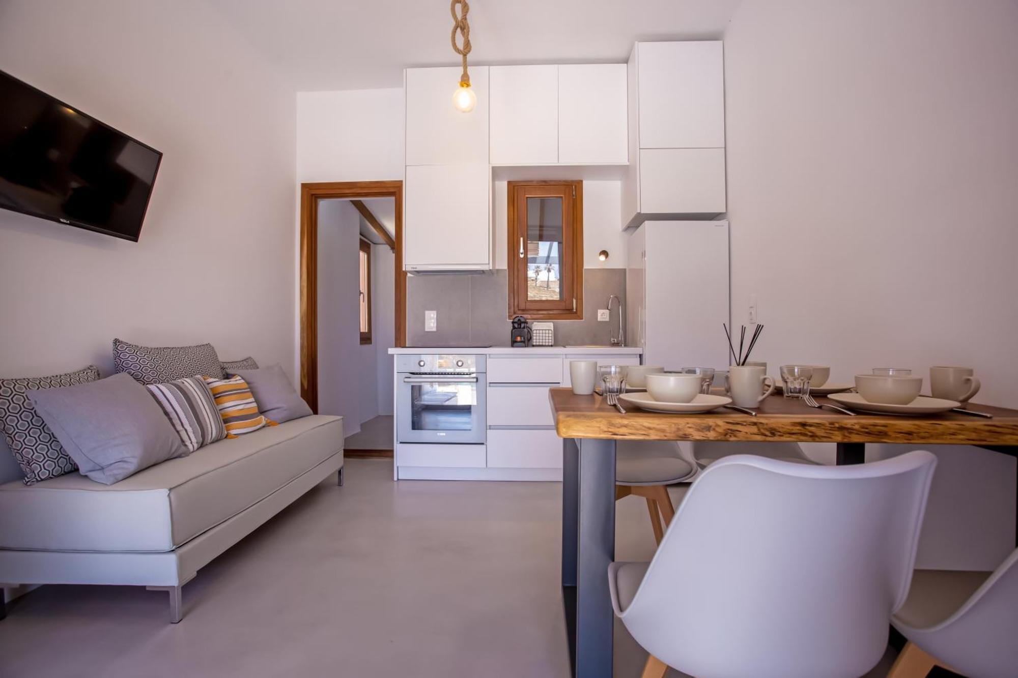 Terra White Seaview Pool Apartments & Suites Mykonos Town Extérieur photo