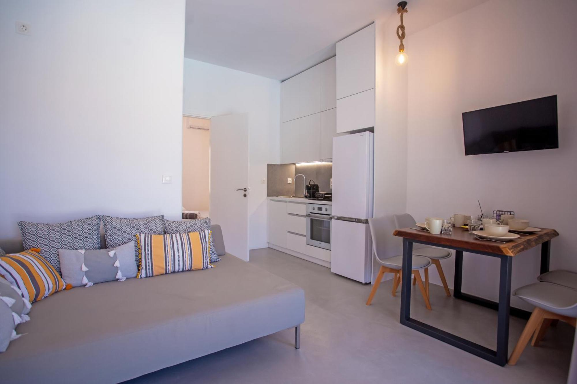 Terra White Seaview Pool Apartments & Suites Mykonos Town Extérieur photo